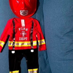 Fire fighter baby costume ❤️